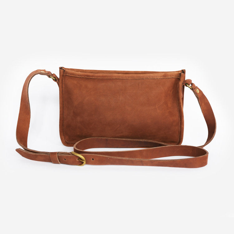 Nubuck Cross Body Bag