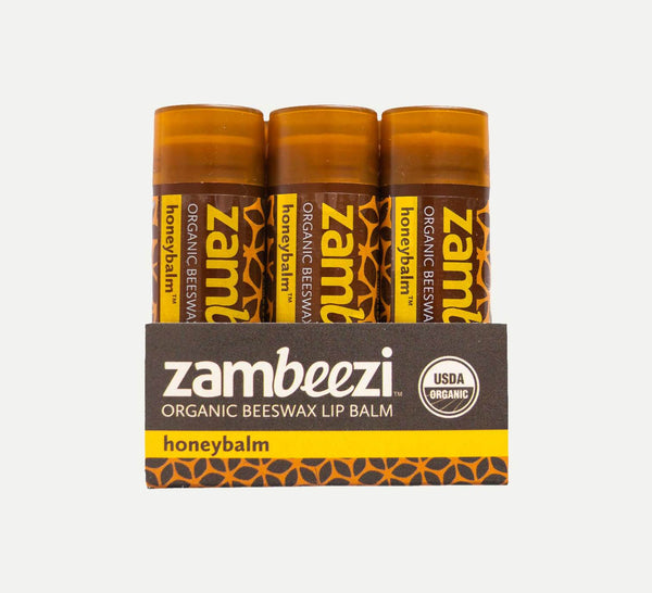 Zambeezi Organic Beeswax Lip Balm