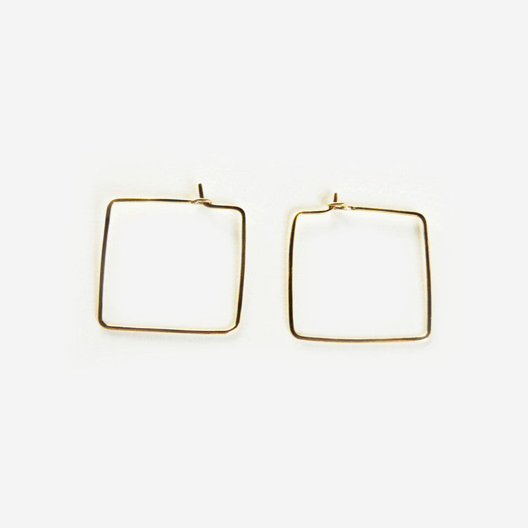 Badu Brass Earrings