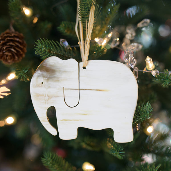 Cow Horn Ornament