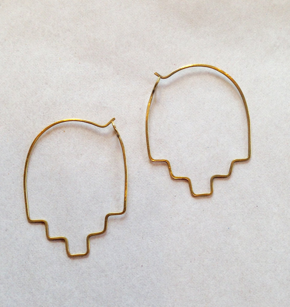 Turk Brass Earrings