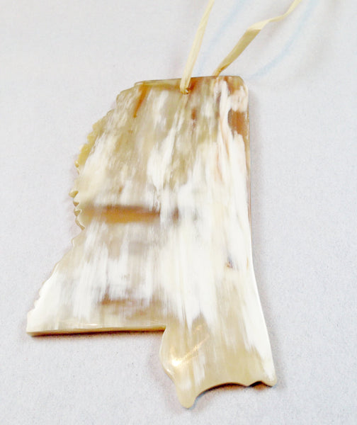 Cow Horn State Ornament