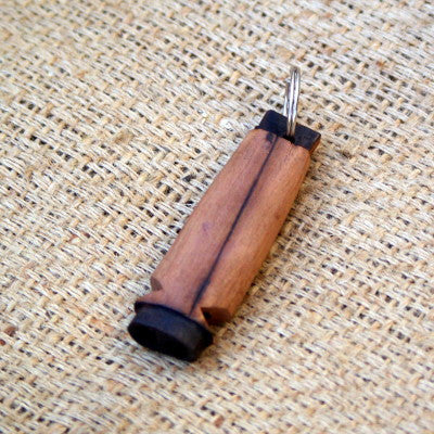 Wood Whistle Keychain