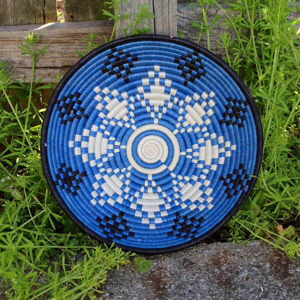 Blue African Basket