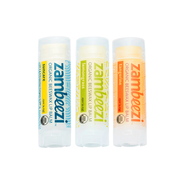 Zambeezi Organic Beeswax Lip Balm