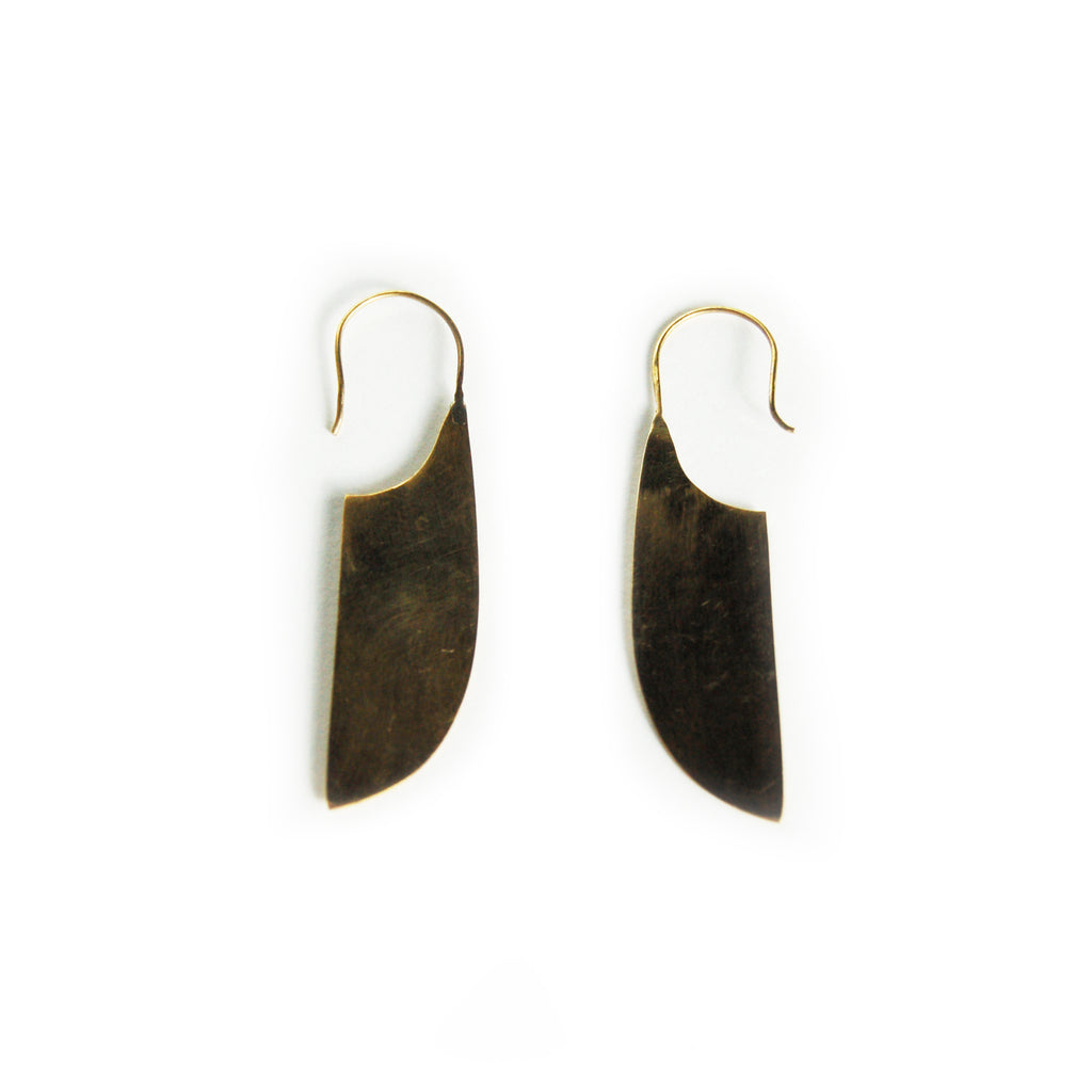 Zula Brass Earrings