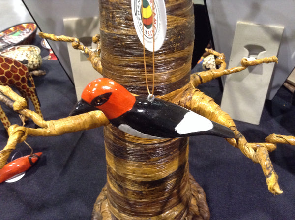 Wood Bird Ornament, North America