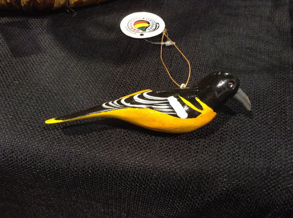 Wood Bird Ornament, North America