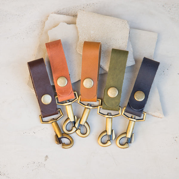 Key Fob Leather