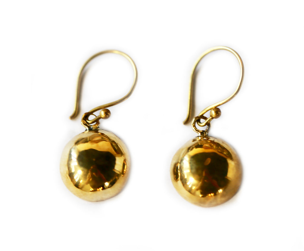 Fair Trade Mudura Brass Earrings