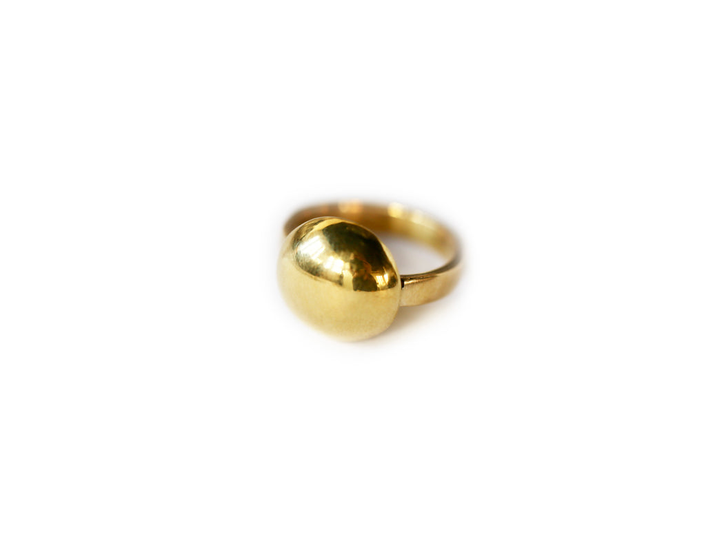 Mudura Brass Ring