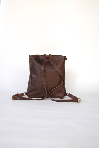 Nubuck Leather Backpack