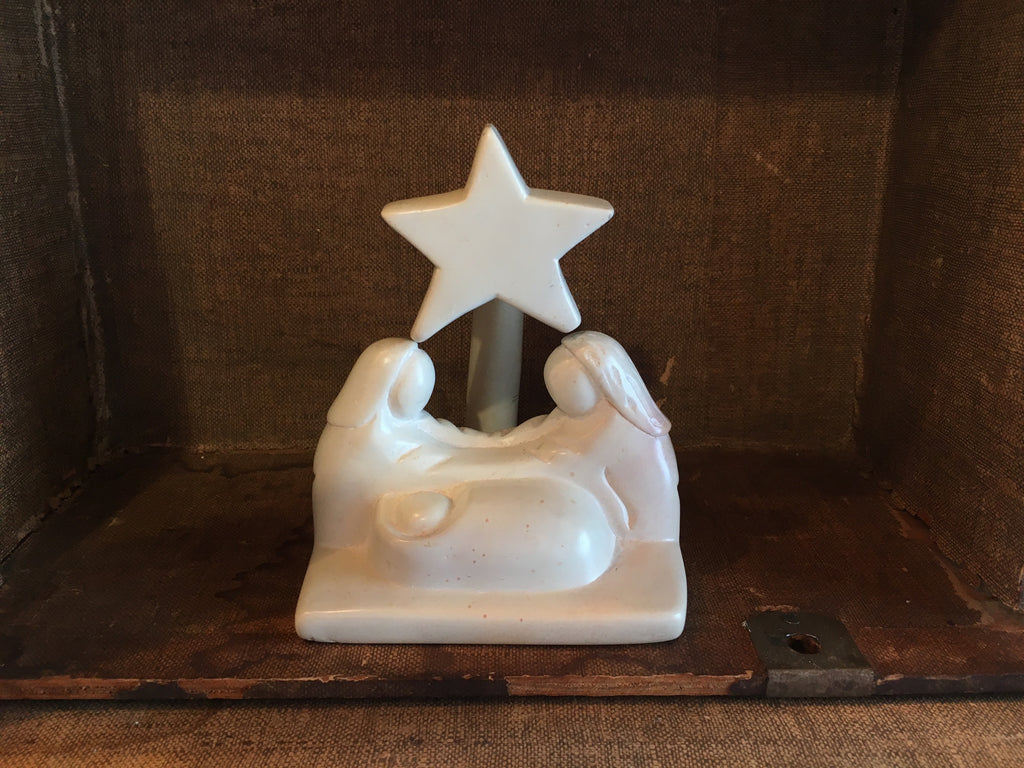 Star Natural Soap Stone Nativity