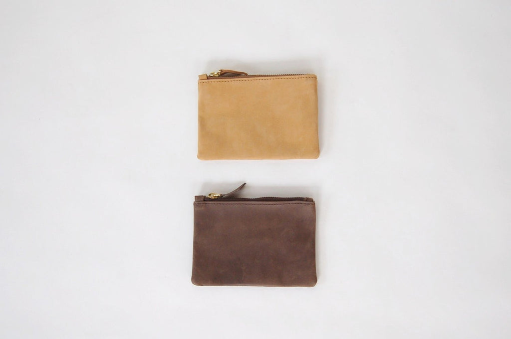 Nubuck Leather Change Purse KANZI nubuck-leather-change-purse-kanzi