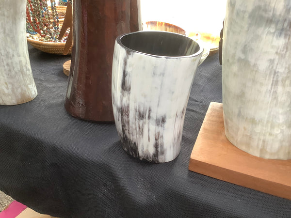 Cow Horn Vase