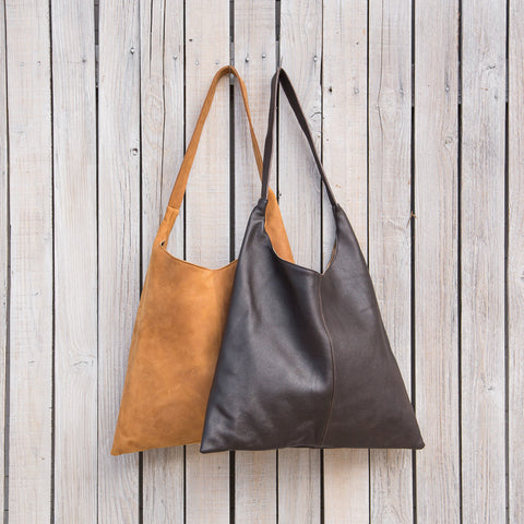 boho leather bag handcrafted kenya fair trade